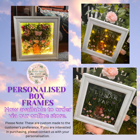 Personalised Box Frames