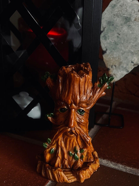 Green man cone burner